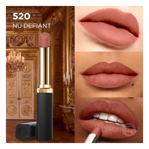L'oreal Paris Color Riche Intense Volume Matte 520 Nude Defiant Stick Ruj - Görsel 7