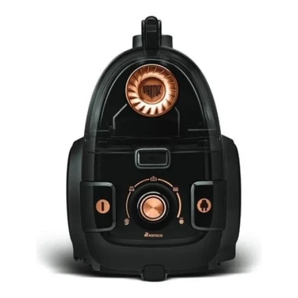 Karaca Vantuz High Force F2 Matte Black Copper 899 W Toz Torbasız Süpürge - Görsel 7