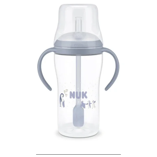 Nuk Pm Pipetli Alıştırma Bardağı, 260 Ml, Mavi - Görsel 4