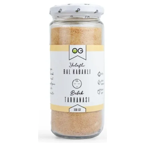 Og Natural Yulaflı Bal Kabaklı Bebek Tarhanası 6 Ay 330 Gr - Görsel 3
