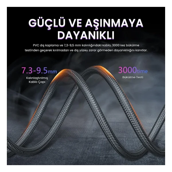 Veggieg V-H401 1 M 8K Hdmı Kablo - Görsel 5