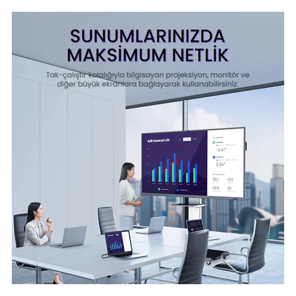 Veggieg V-H112 18gbps HDR 4K 30hz 3d Destekli Hdmı 2.0 Kablo 20 Metre - Görsel 6