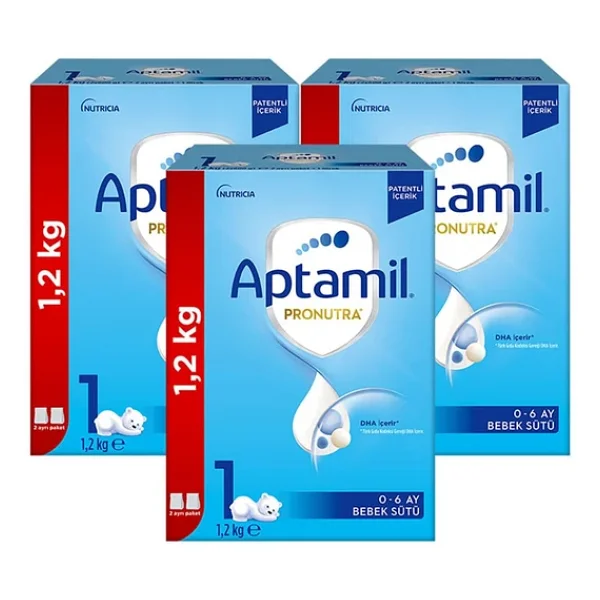 Aptamil 1 Bebek Sütü 1200 Gr 3 Adet - Görsel 4