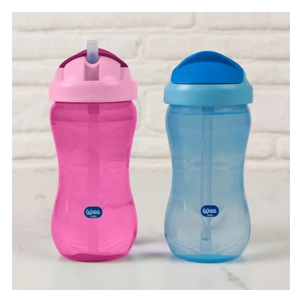 Wee Baby Pipetli Bardak 350 Ml - Pembe - Görsel 5