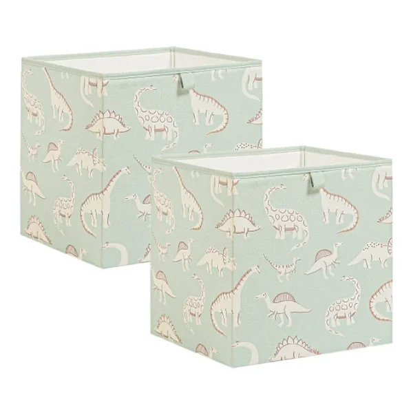 Ocean Home Textile 2'li Çocuk Odası Dinozor Kutu Set 33 X 30 X 33 Cm - Görsel 5