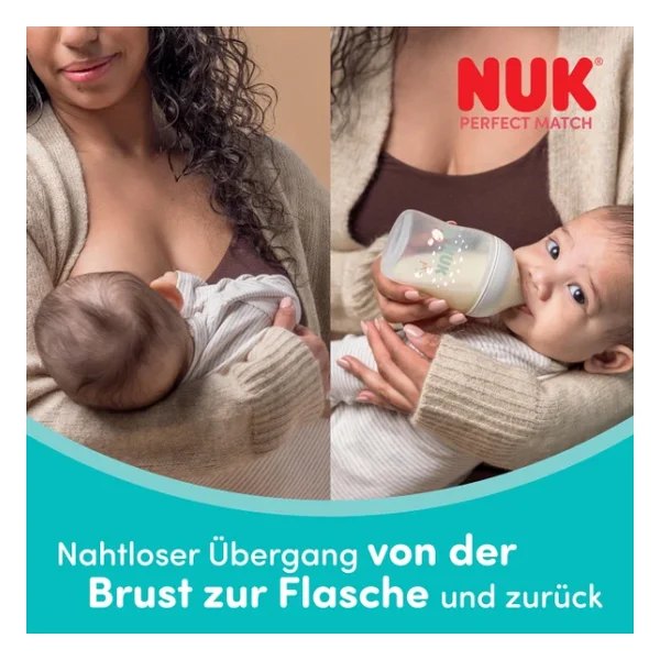 Nuk Perfect Match XL 2'li Silikon Biberon Emziği - Görsel 9