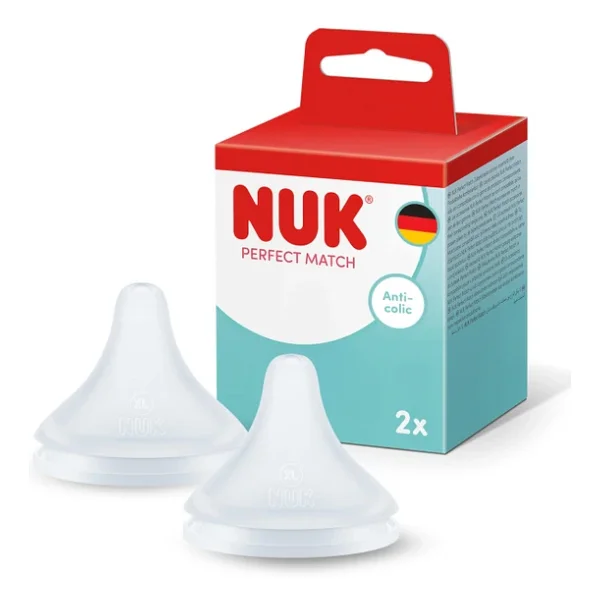 Nuk Perfect Match XL 2'li Silikon Biberon Emziği - Görsel 6