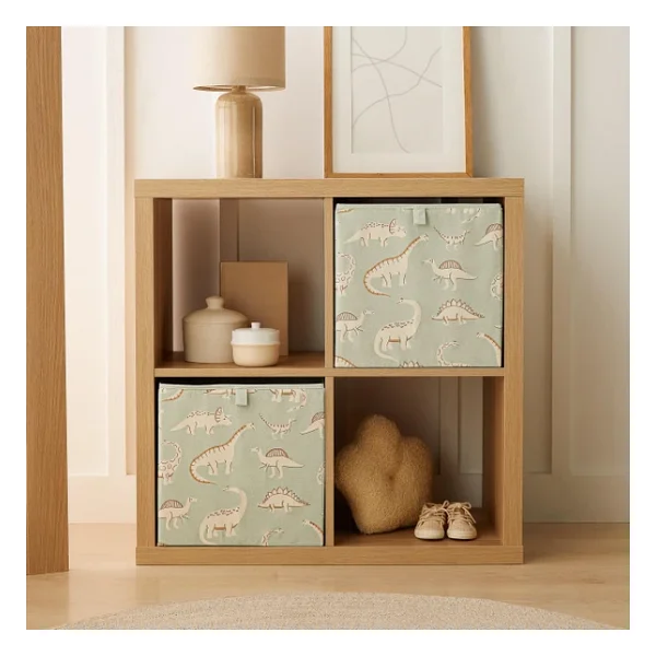 Ocean Home Textile 2'li Çocuk Odası Dinozor Kutu Set 33 X 30 X 33 Cm - Görsel 8