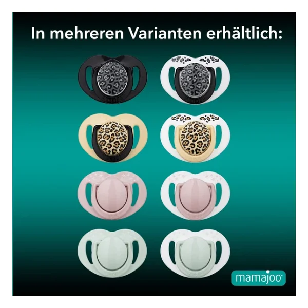 Mamajoo Sterilizasyon & Saklama Kutulu Powder Pink Desenli 2'li 12 Ay+ Silikon Emzik - Görsel 8