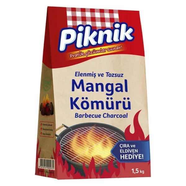 Piknik Mangal Kömürü 1,5 Kg 1958 - Görsel 4