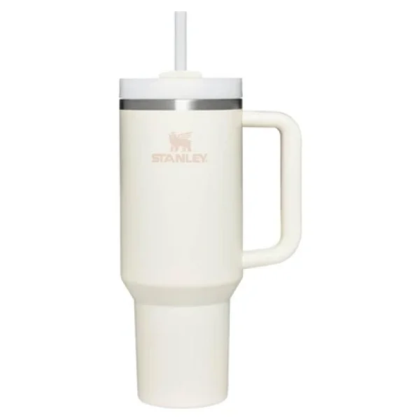 Stanley Quencher Krem 0.89 Lt Pipetli Termos Bardak - Görsel 3