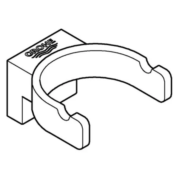 Grohe 41049000 Selection Krom Çift Havluluk - Görsel 2