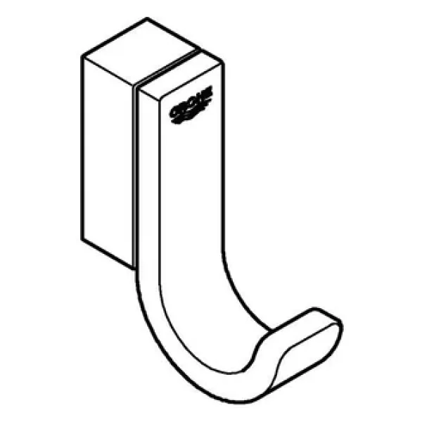 Grohe Selection 41039a00 Hard Graphite Tekli Havlu Askısı - Görsel 4