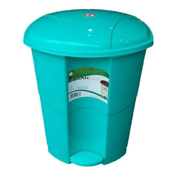 Smartware 18 Lt Pedallı Çöp Kovası (10191) Beyaz - Görsel 5