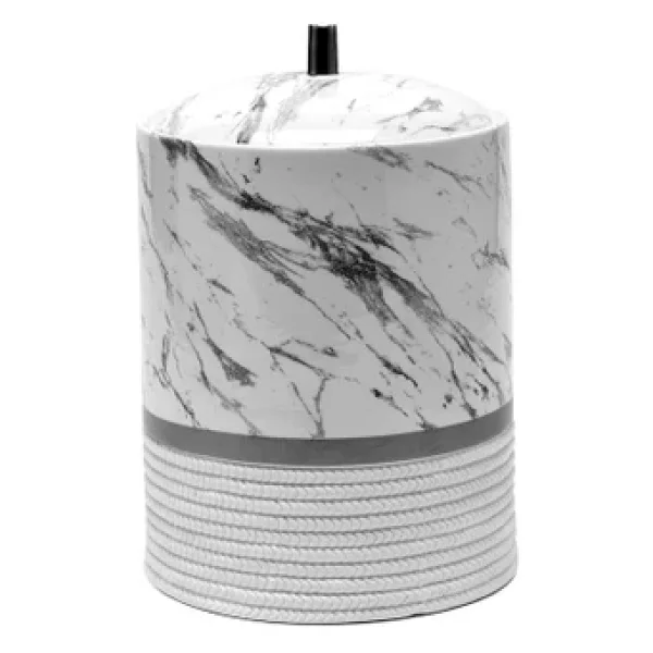 Primanova Bergama Silver Çöp Kovası, Gri - Görsel 3