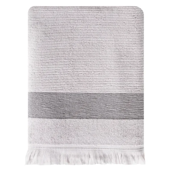 Borla Gri Banyo Havlusu 90x150 - Görsel 2