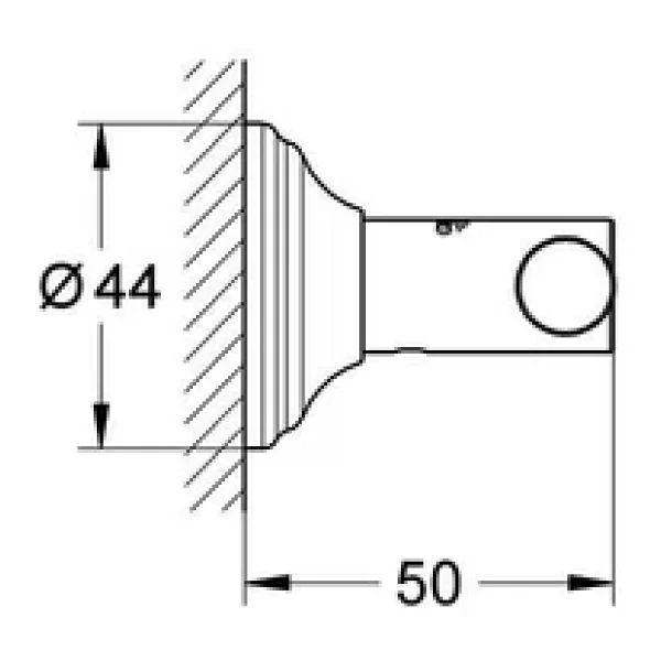 Grohe Essentials Authentic 40656001 Havlu Bornoz Askılığı - Görsel 6