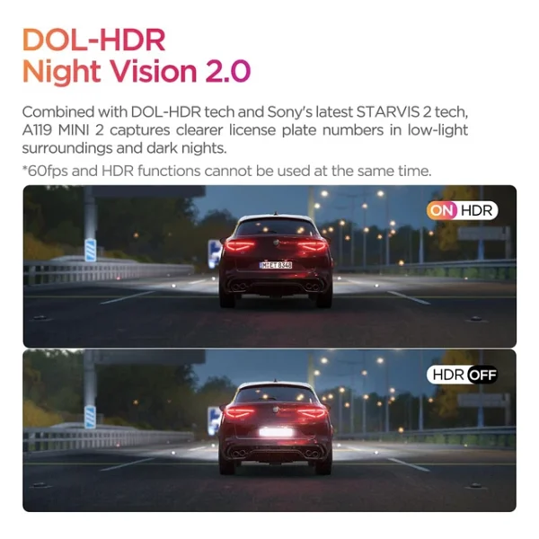 Viofo A119 Mini2 2k Ön Araç Kamerası - Görsel 5