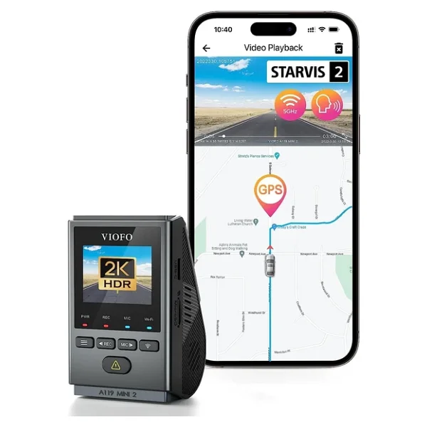 Viofo A119 Mini2 2k Ön Araç Kamerası - Görsel 3