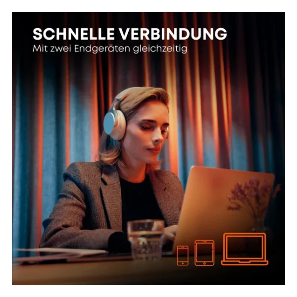 Beyerdynamic Aventho 200 ANC Siyah Kulak Üstü Bluetooth Kulaklık - Görsel 8