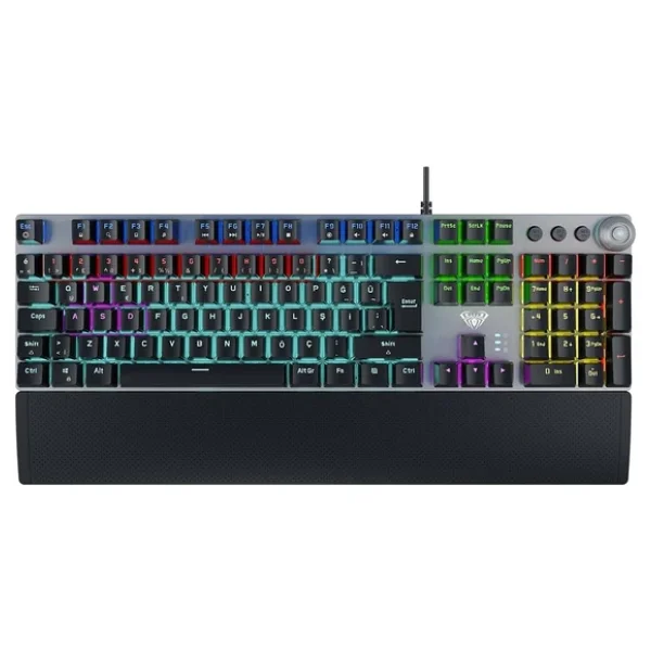 Aula F2058 RGB Blue Switch Kablolu Mekanik Oyuncu Klavyesi - Görsel 3