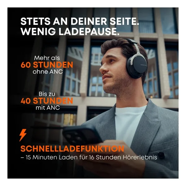 Beyerdynamic Aventho 200 ANC Gri Kulak Üstü Bluetooth Kulaklık - Görsel 7