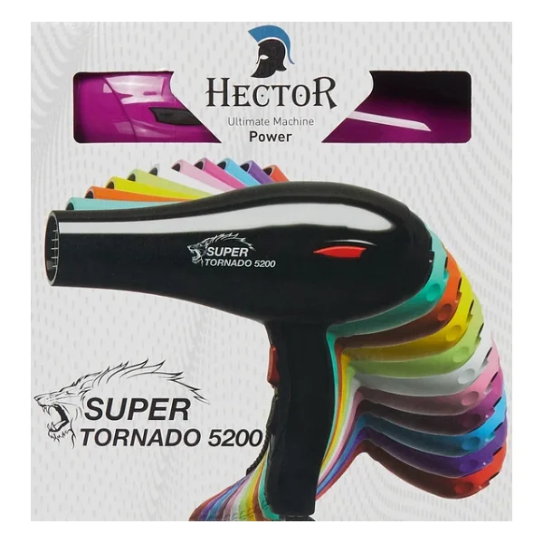Hector Süper Tornado 5200 2400 W Fön Makinesi Lila - Görsel 5