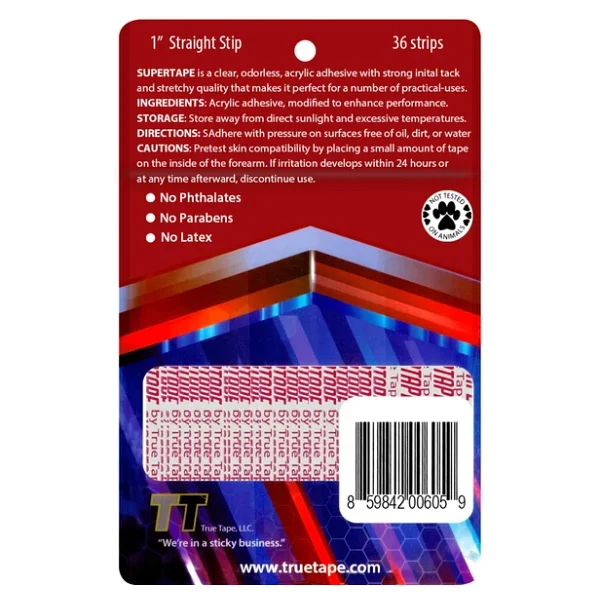 True Tape Supertape Protez Saç Bandı Düz (1'' X 3'' - 2.5cm X 7.5cm) - Görsel 5