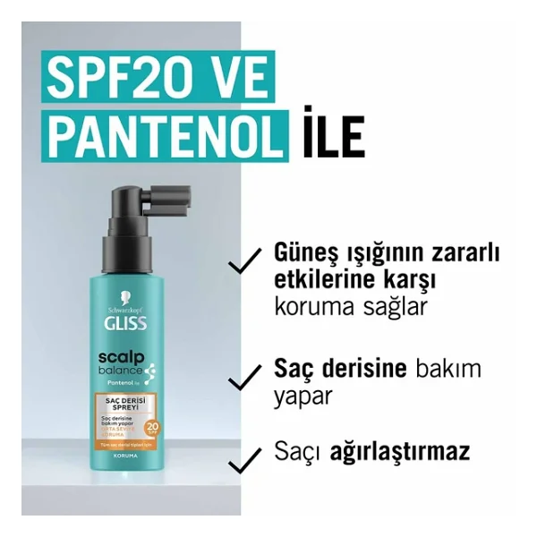 Gliss Scalp Balance Saç Derisi 100 Ml Saç Toniği - Görsel 5
