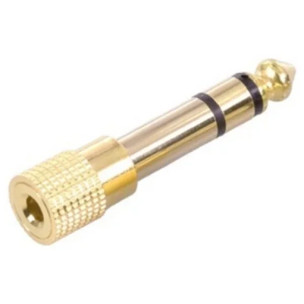 Alfais 4458 6.3 Mm Erkek To 3.5 Mm Dişi Çevirici Dönüştürücü Jack Adaptörü - Görsel 7