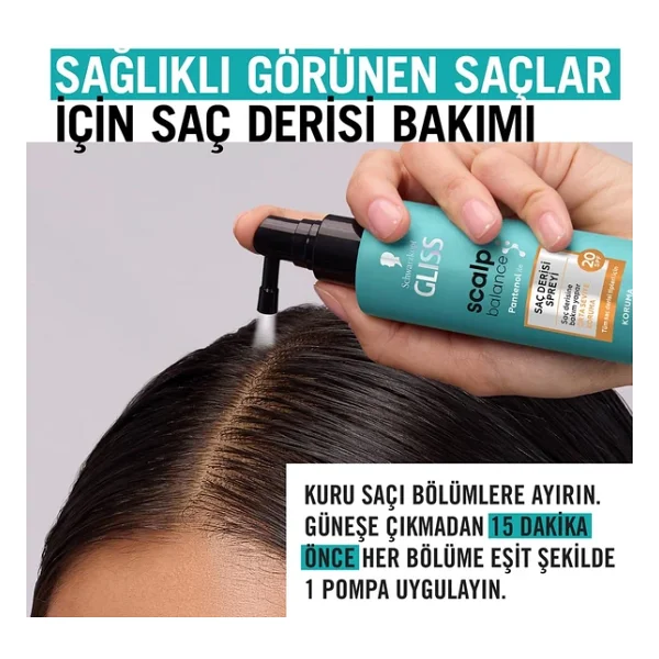 Gliss Scalp Balance Saç Derisi 100 Ml Saç Toniği - Görsel 7