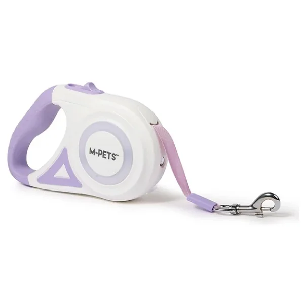 M-Pets Flash Ledli Otomatik Gezdirme Şerit 3mt, Purple - Görsel 2