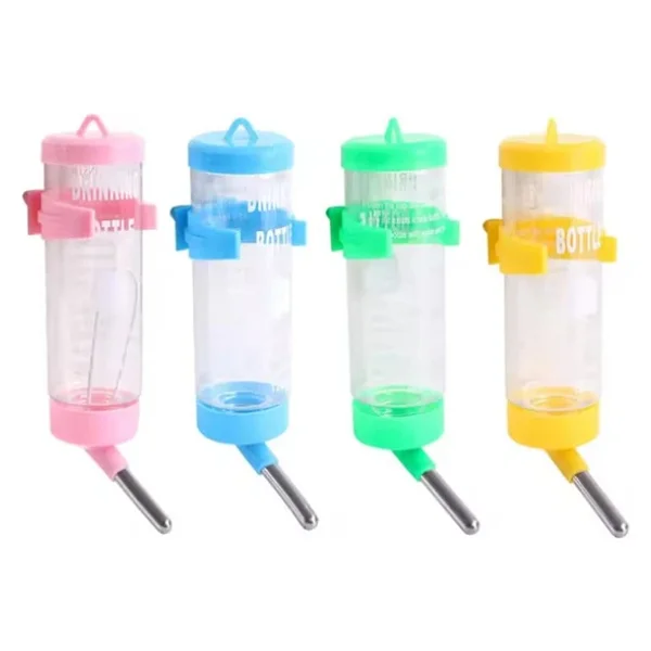 Damlatmayan Hamster Ve Tavşan Suluğu 125 Ml (Sarı) - Görsel 2