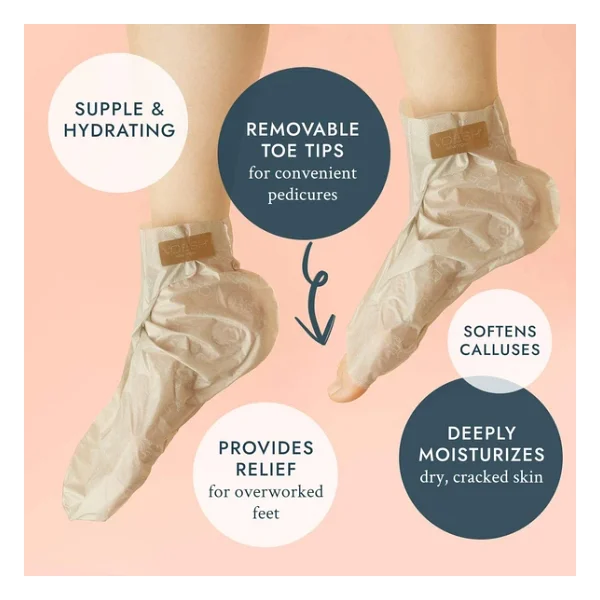 Voesh Collagen Socks Argan Yağı Ayak Maskesi - Görsel 4