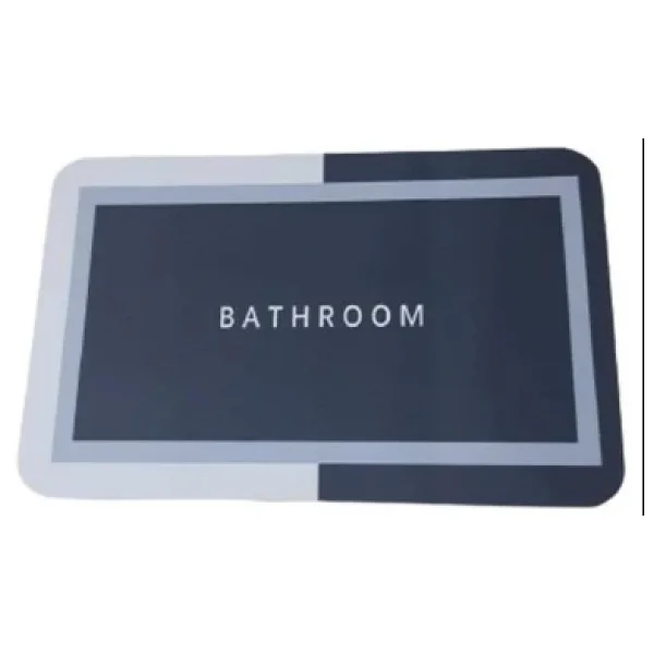 Mobee Süper Su Emici Dikdörtgen Kaymaz Tabanlı Paspas 60 Cm X 39 Cm - Görsel 3