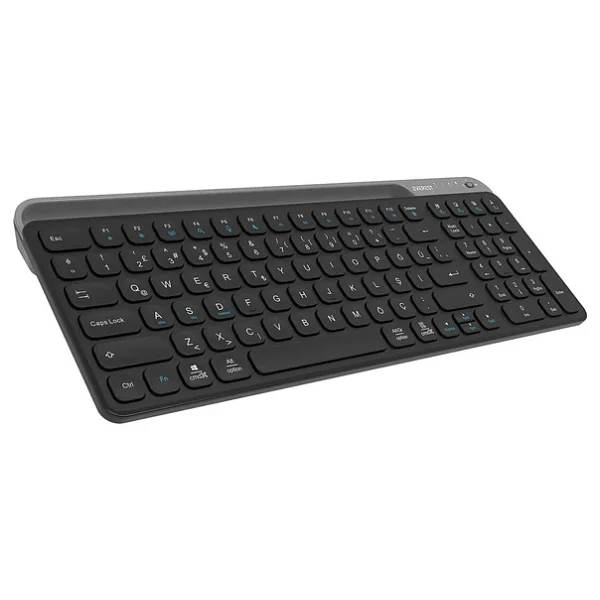 Everest Kb-Bt90 Siyah-Gri Q Kablosuz Klavye - Görsel 3