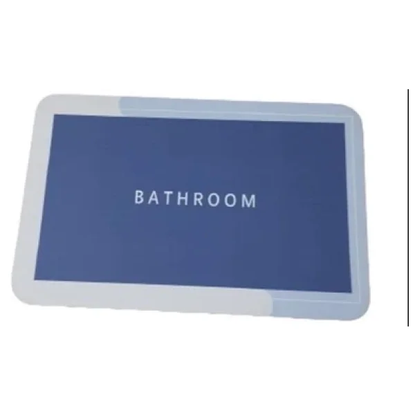Mobee Süper Su Emici Dikdörtgen Kaymaz Tabanlı Paspas 60 Cm X 39 Cm - Görsel 2