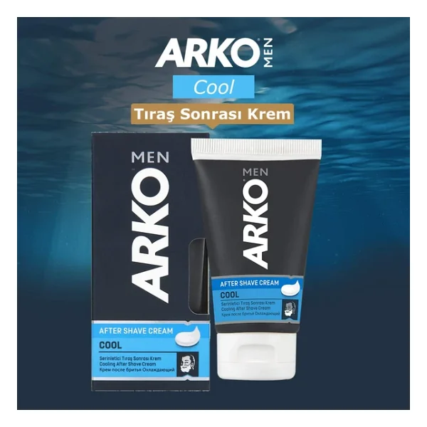 Arko Men Cool After Shave Serinletici 50 Ml Tıraş Kremi - Görsel 6