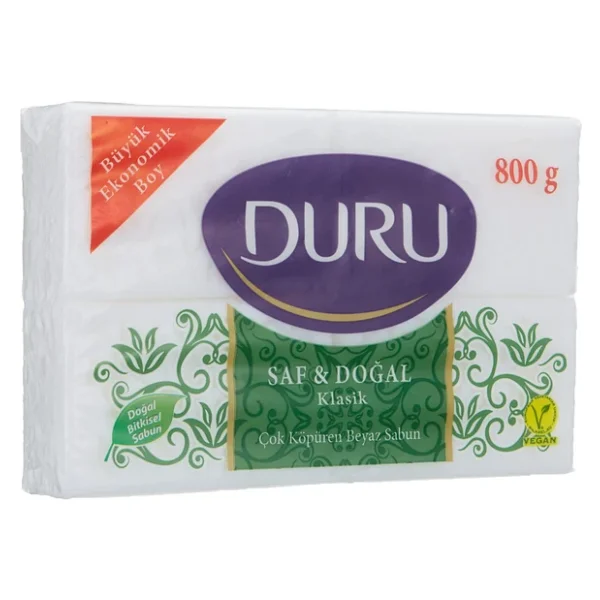Duru Saf & Doğal Klasik 4x200 Gr Banyo Sabunu - Görsel 6