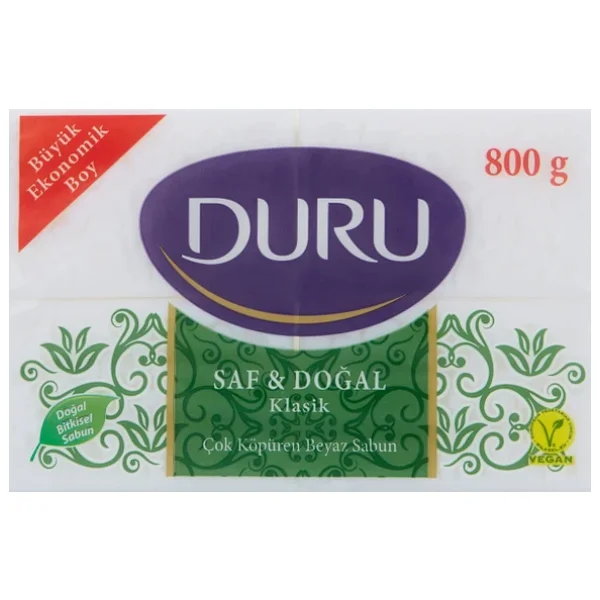 Duru Saf & Doğal Klasik 4x200 Gr Banyo Sabunu - Görsel 5