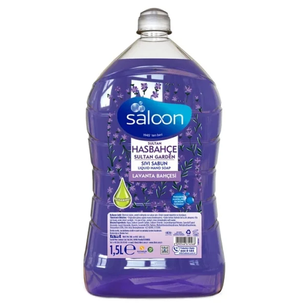 Saloon Sultan Has Bahçe Lavanta Bahçesi Sıvı Sabun 1.5 Lt - Görsel 3