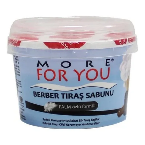 More For You Palm Özlü Berber 140 Gr Tıraş Sabunu - Görsel 3