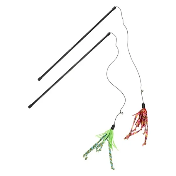 Beeztees Kedi Oltası, Zilli, Yün İpler Uc, Uzun Dayanıklı İp-70cm, 50cm - Görsel 4