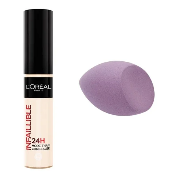 L'oreal Paris Infaillible 24h Tüm Yüze Uygulanabilir Kapatıcı - 322 Ivory & Hediye Kapatıcı - Görsel 2