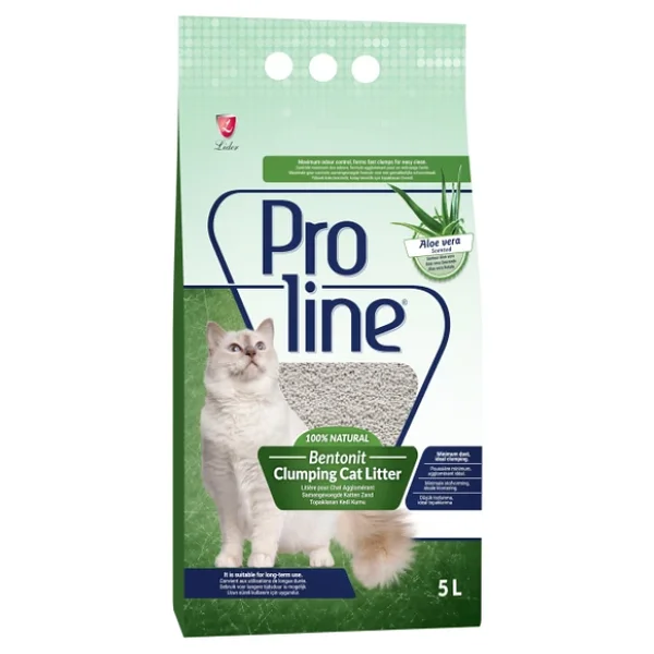 Proline Aloe Vera Kokulu 5 Lt Bentonit Kedi Kumu - Görsel 7