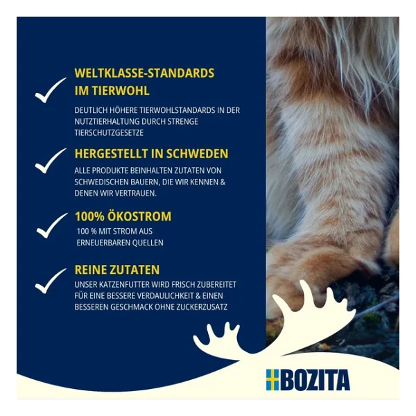 Bozita Kısırlaştırılmış Sos Içinde Yaş Kedi Maması Multibox 12x85 Gr - Görsel 7