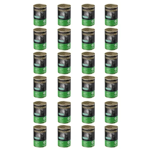 Challenge Kuzu Etli 400 Gr 24'lü Yetişkin Konserve Kedi Maması - Görsel 4