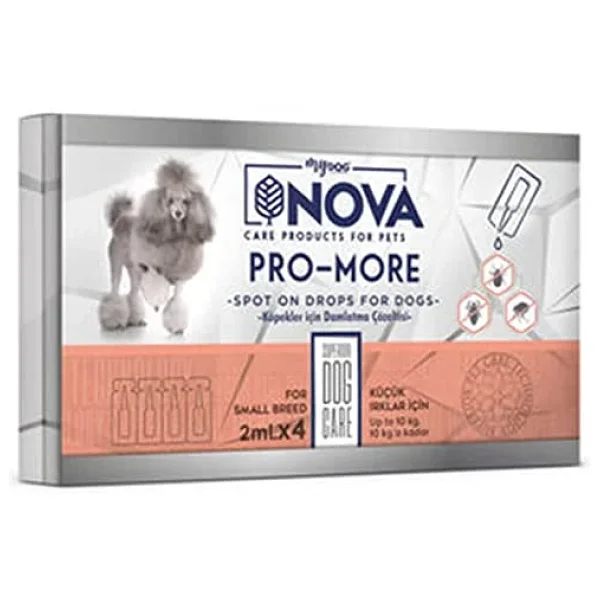 Nova Mydog Küçük Irk Köpek Ense Damlası 2ml 4adet 10kg Köpeklere Kadar - Görsel 3
