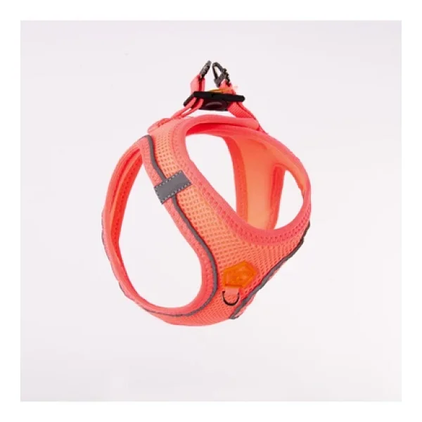 Pawstar Neon Pembe Air-Mesh Göğüs Tasması Kedi Köpek Göğüs Tasması Neon Pembe XL - Görsel 4