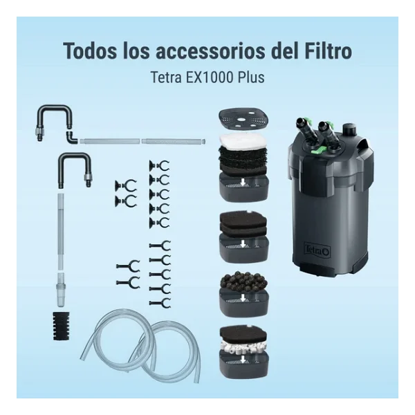 Tetra Ex 1000 Plus Akvaryum Dış Filtre - Görsel 7